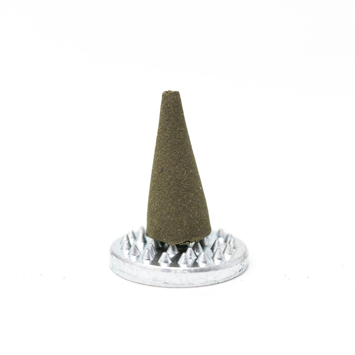 green willow incense closeup