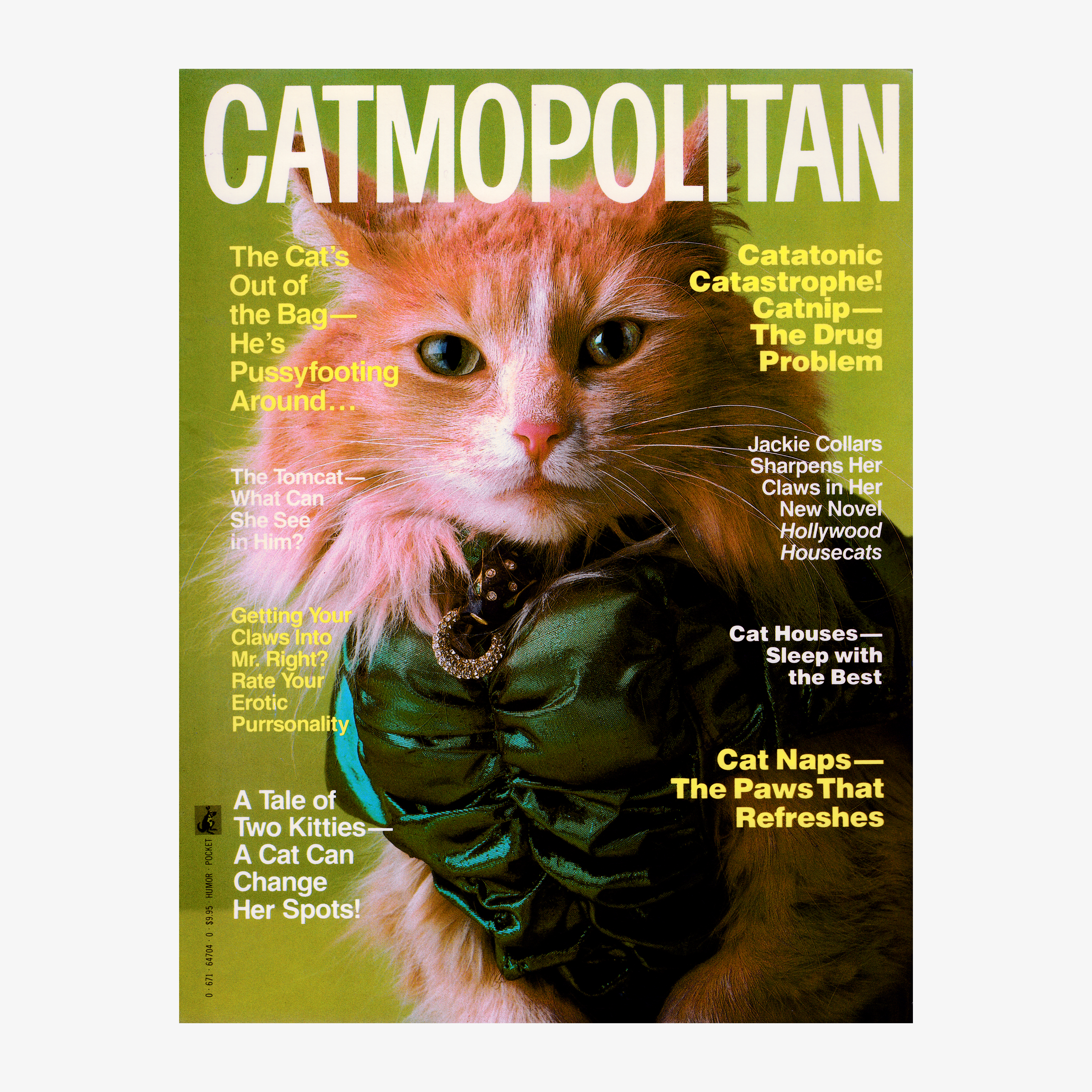 Image of Vintage Catmopolitan Magazine