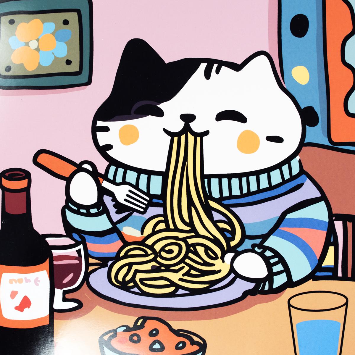 pasta la vista poster closeup