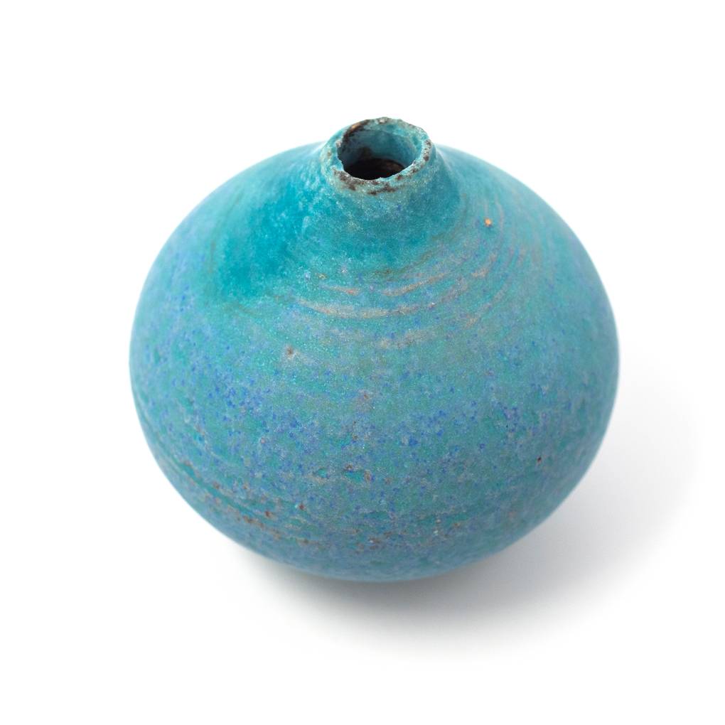 Image of Antique Blue Totto Bud Vase