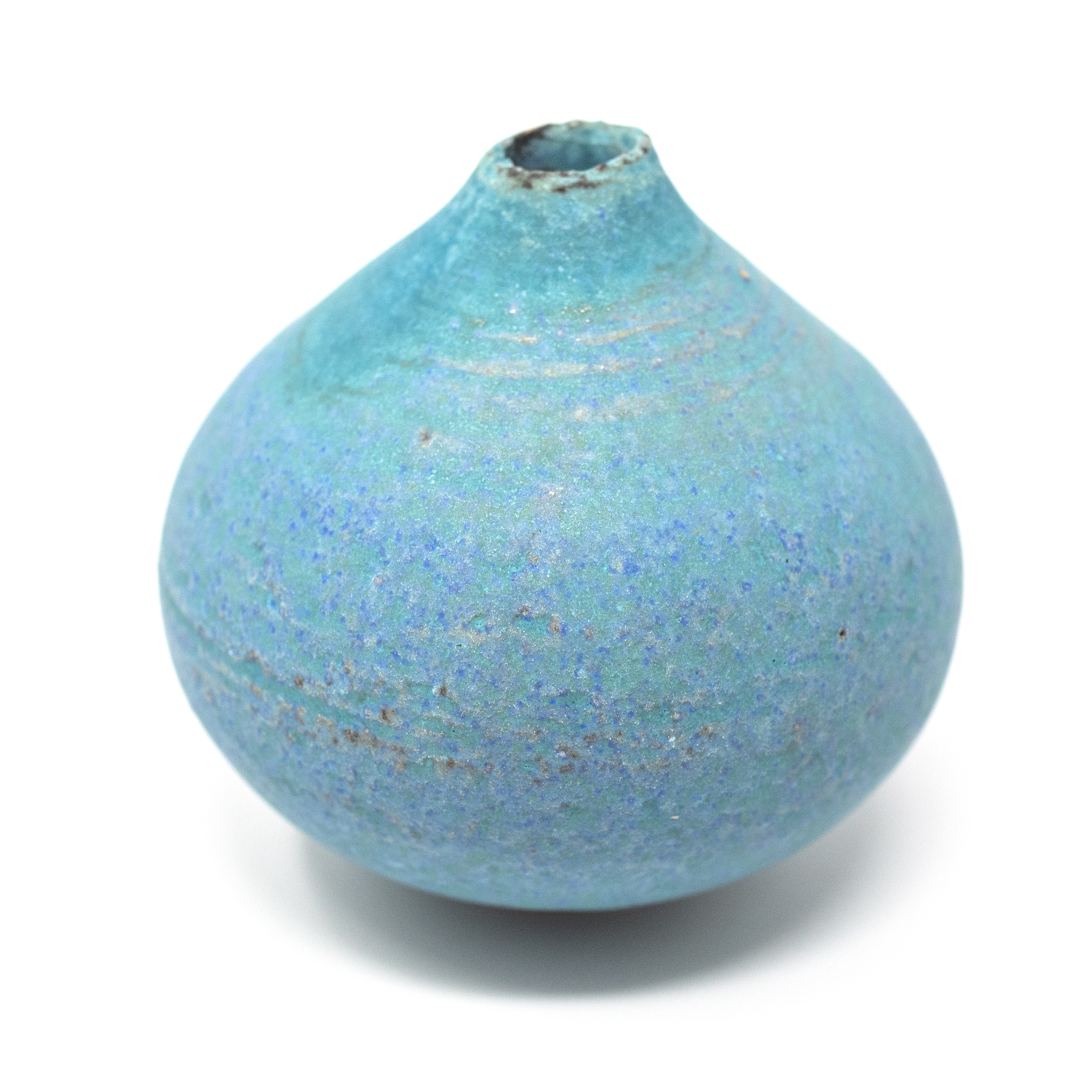 Image of Antique Blue Totto Bud Vase