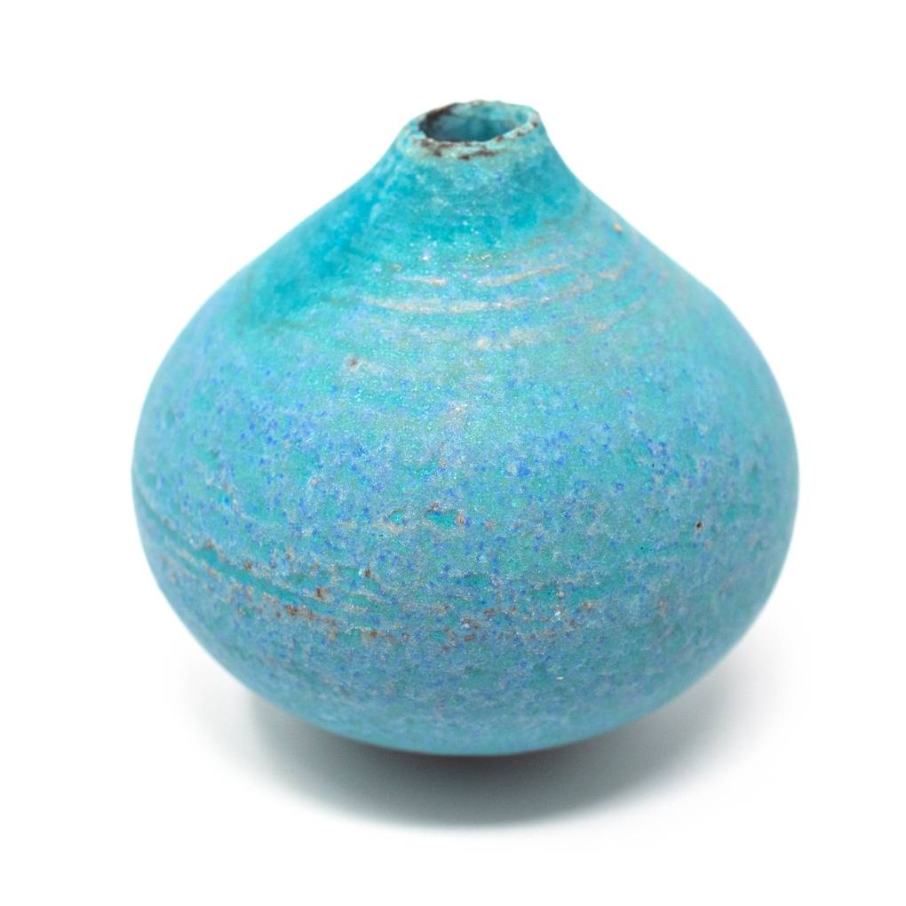 Image of Antique Blue Totto Bud Vase