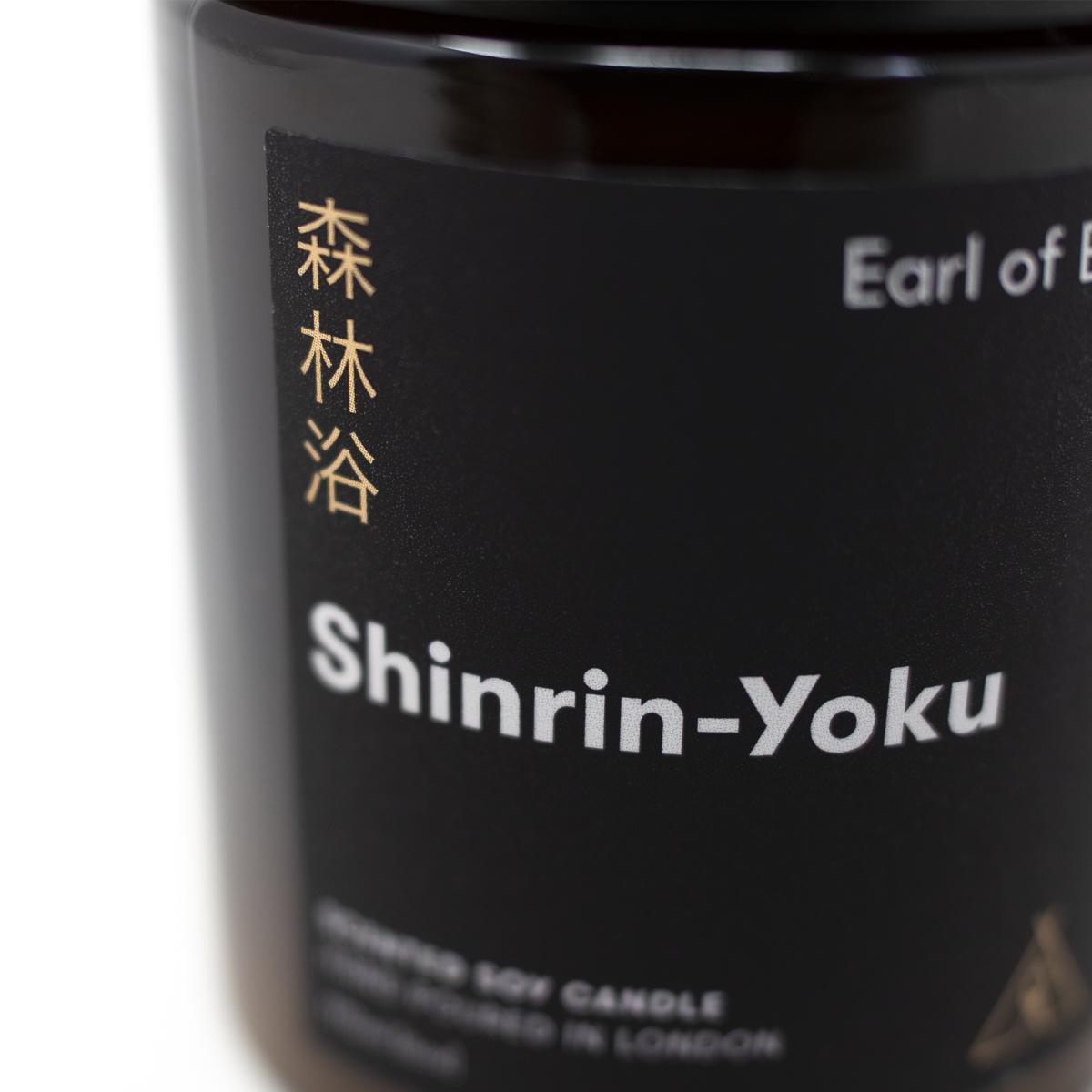 earl of east shinrin yoku candle closeup