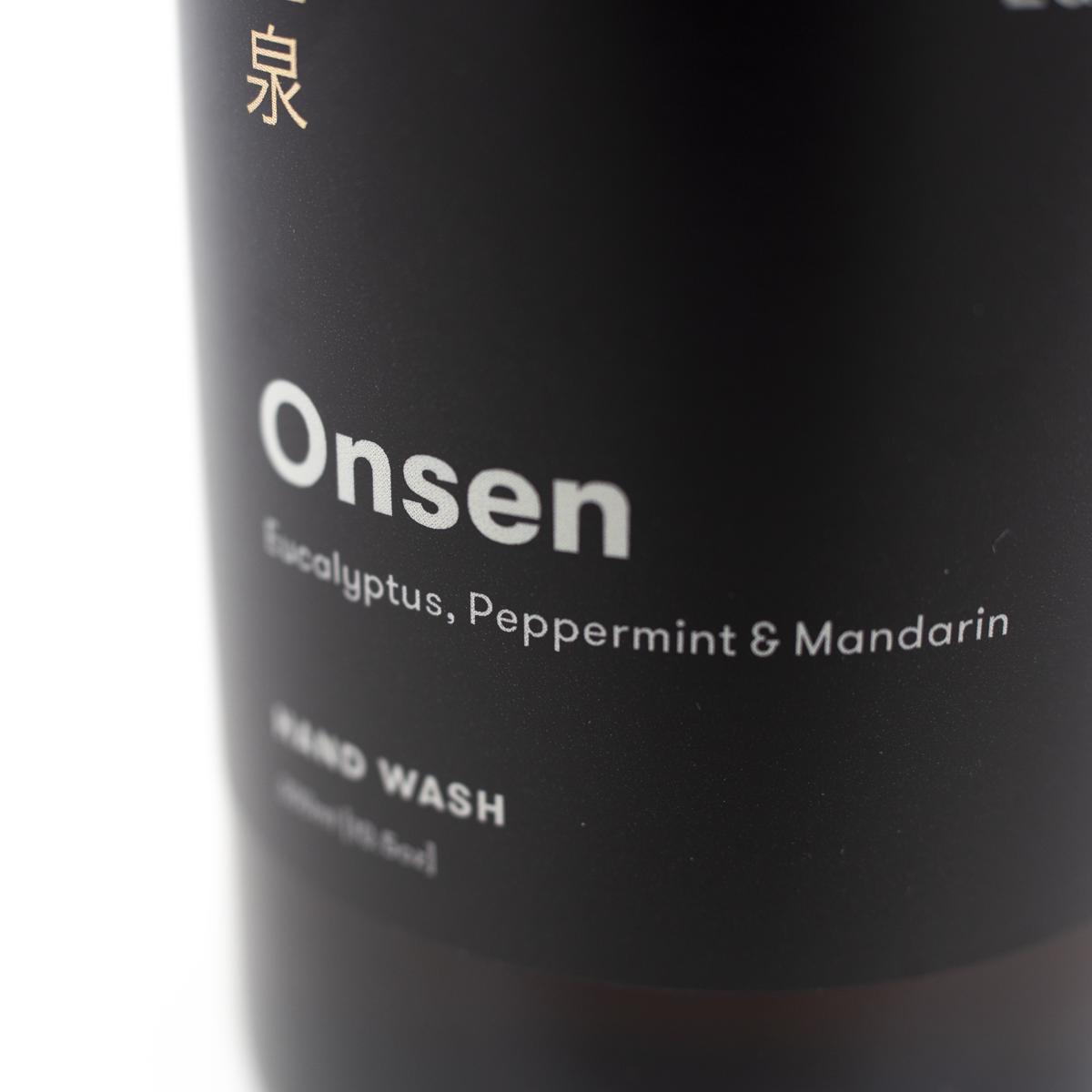 earl of east onsen hand wash closeup