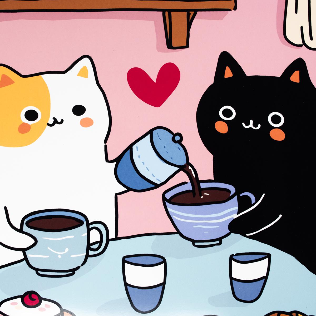 more espresso less depresso poster closeup