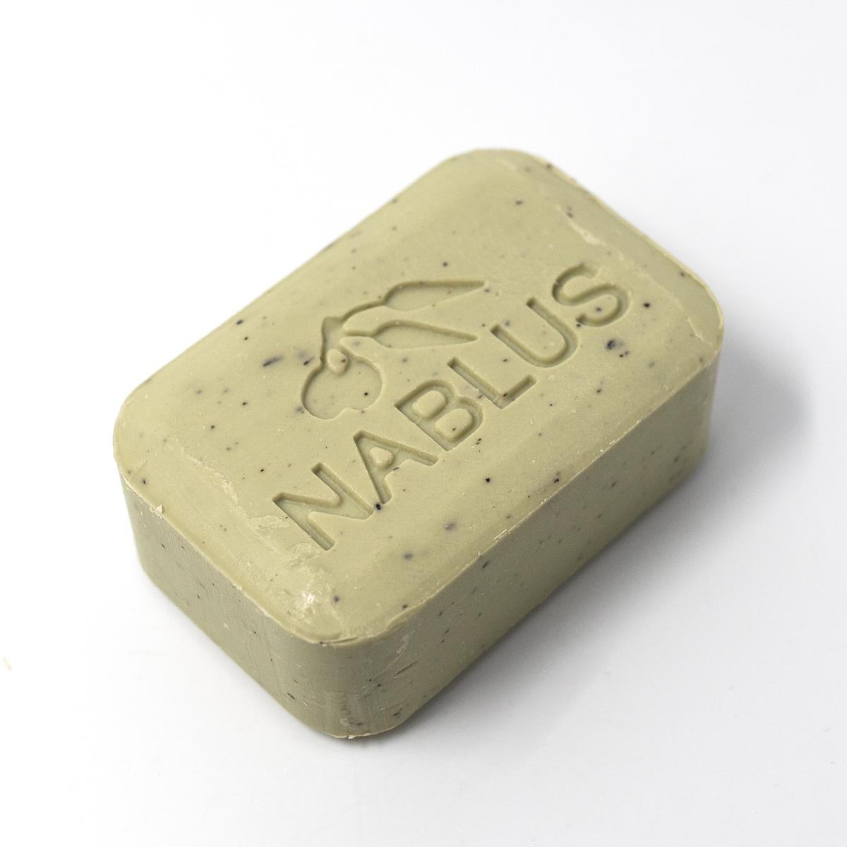 nablus sage soap bar angle