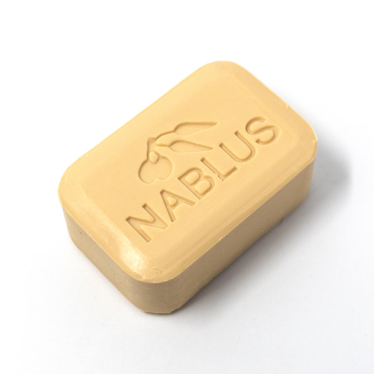 nablus lemon soap bar angle