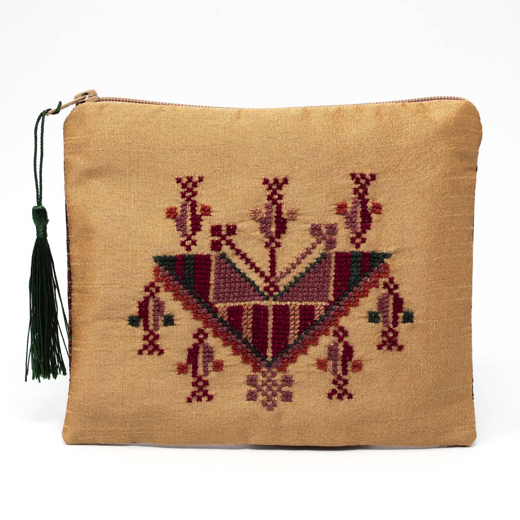 Image of Palestinian Tatreez Pouch