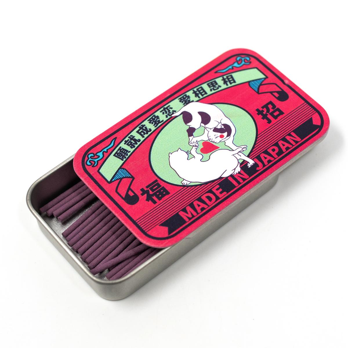 love incense box open
