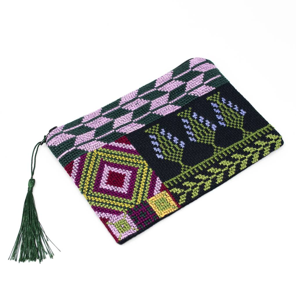 Image of Palestinian Tatreez Pouch