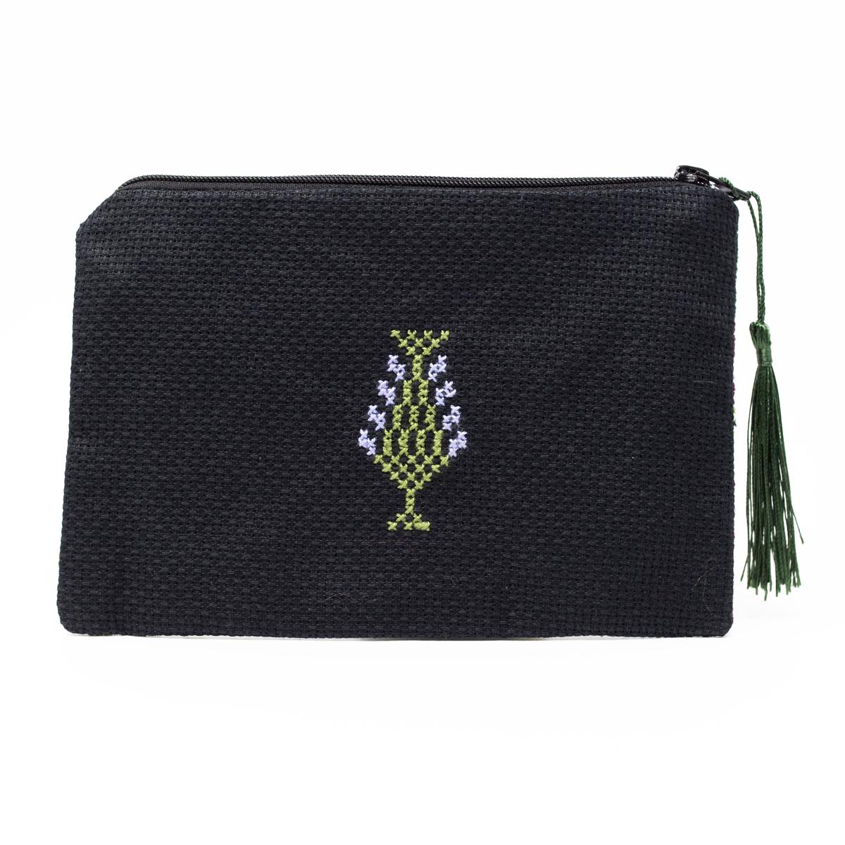 handmade palestine purse reverse