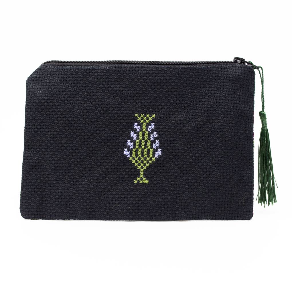 Image of Palestinian Tatreez Pouch