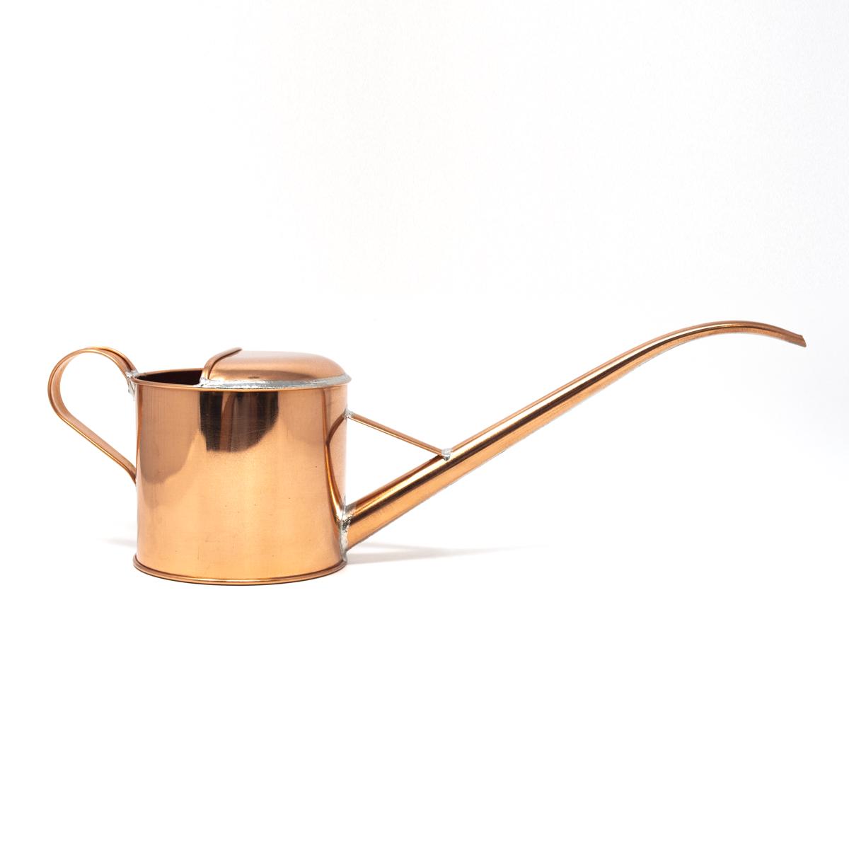 small copper watering can