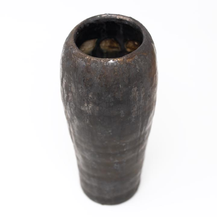 isao kimura black tall vase