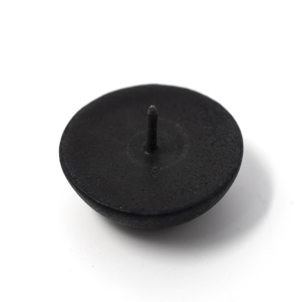 ifj round candle holder black top