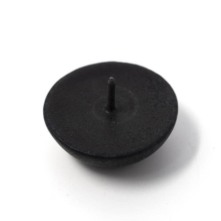 ifj round candle holder black top