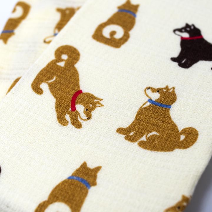 super shibu inu towel closeup
