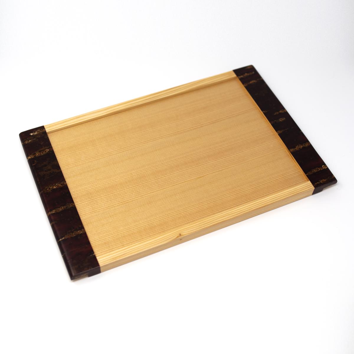 Tomioka light and dark tray top angle