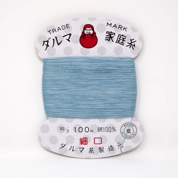 Image of BUAISOU Sewing Thread: Light Blue Indigo