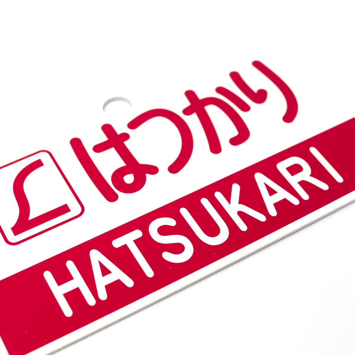 general vintage sign hatsukari angle