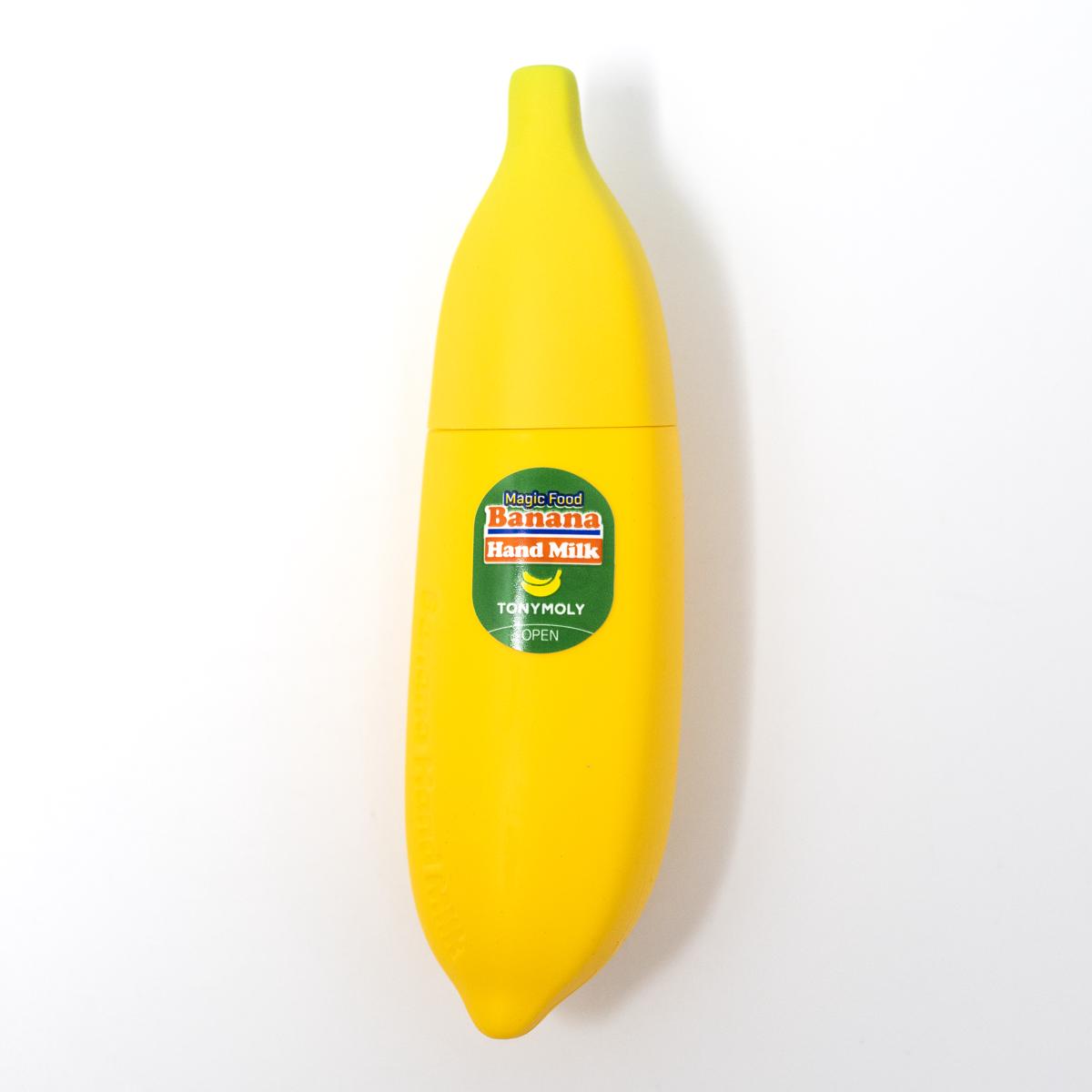 tonymoly banana hand milk front