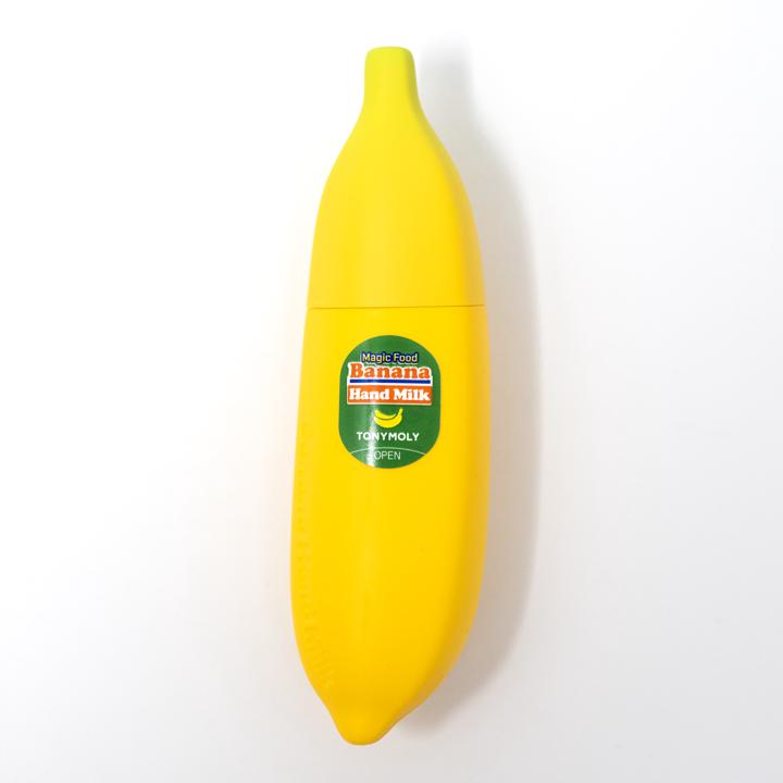 tonymoly banana hand milk front