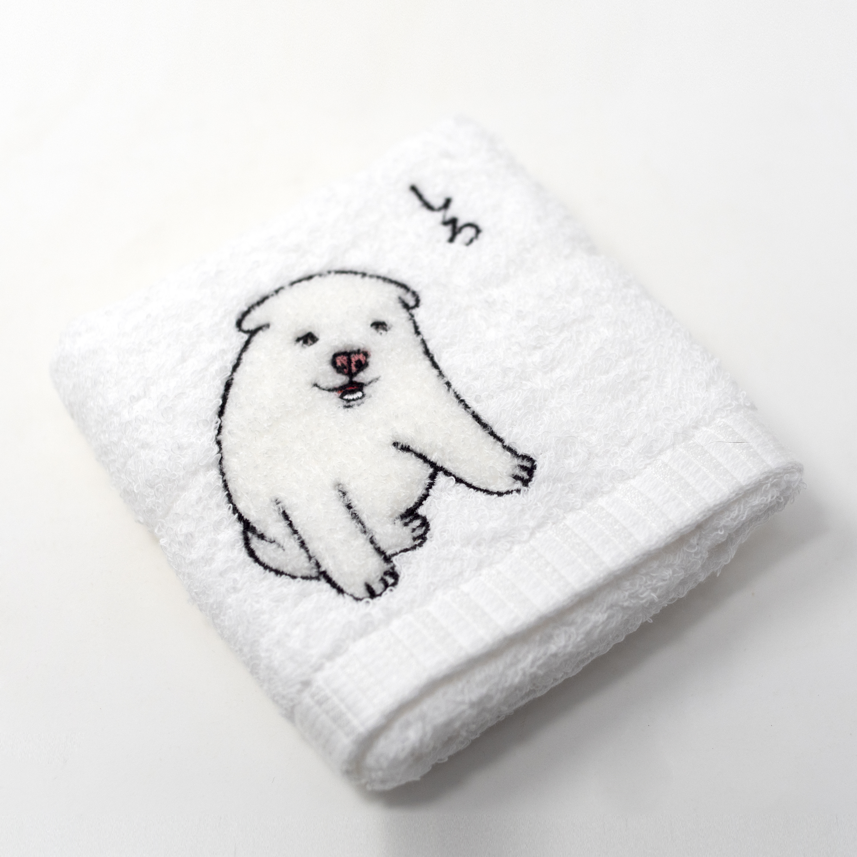 Image of Embroidered Japanese Hand Towel