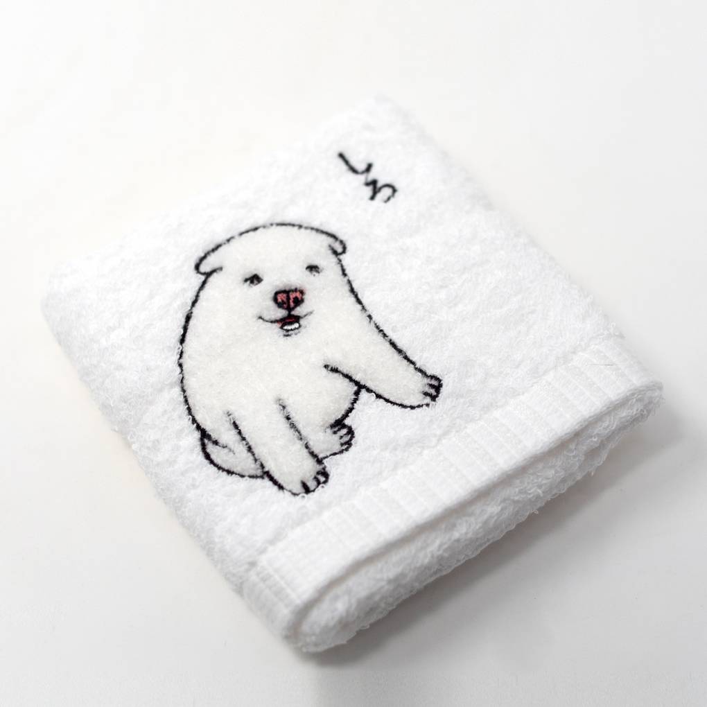 Image of Embroidered Japanese Hand Towel
