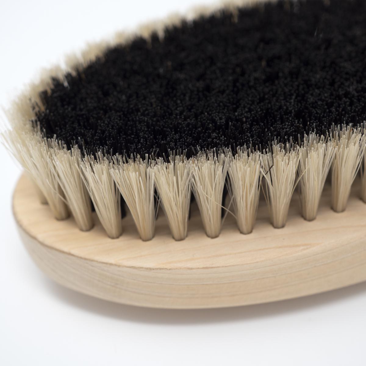 large brush head bristles