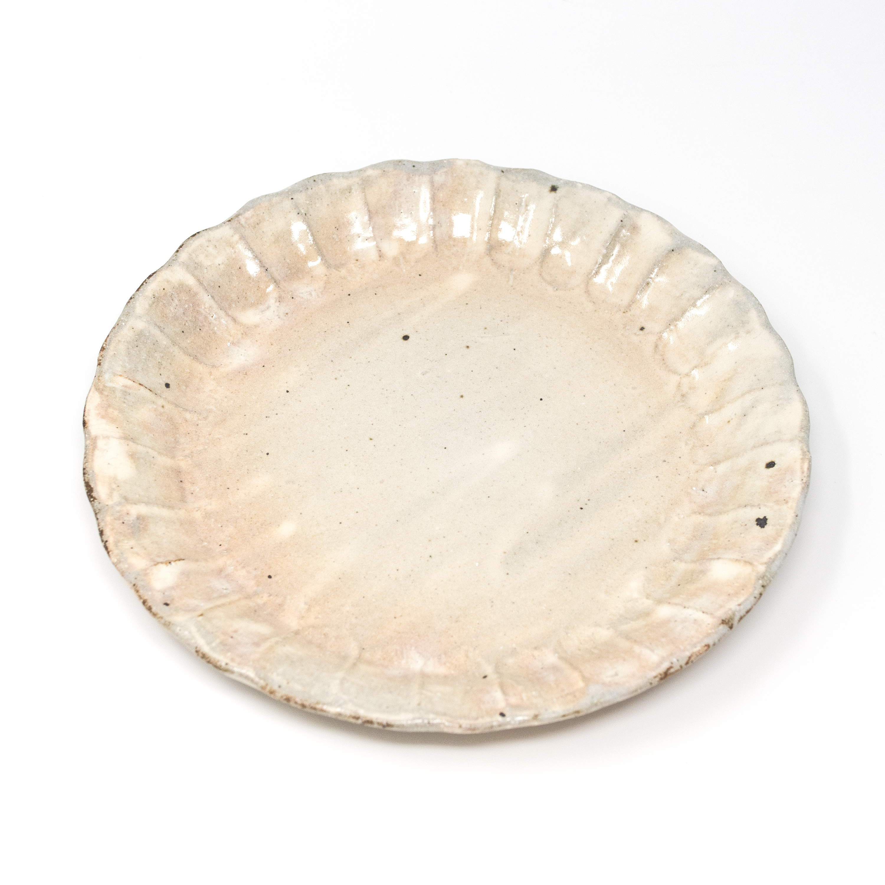 Image of Flower Plate Kohiki Style Large
