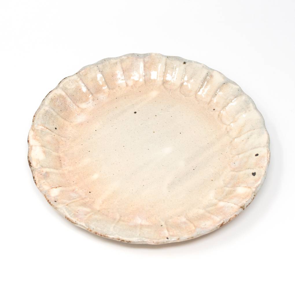 Image of Flower Plate Kohiki Style Large