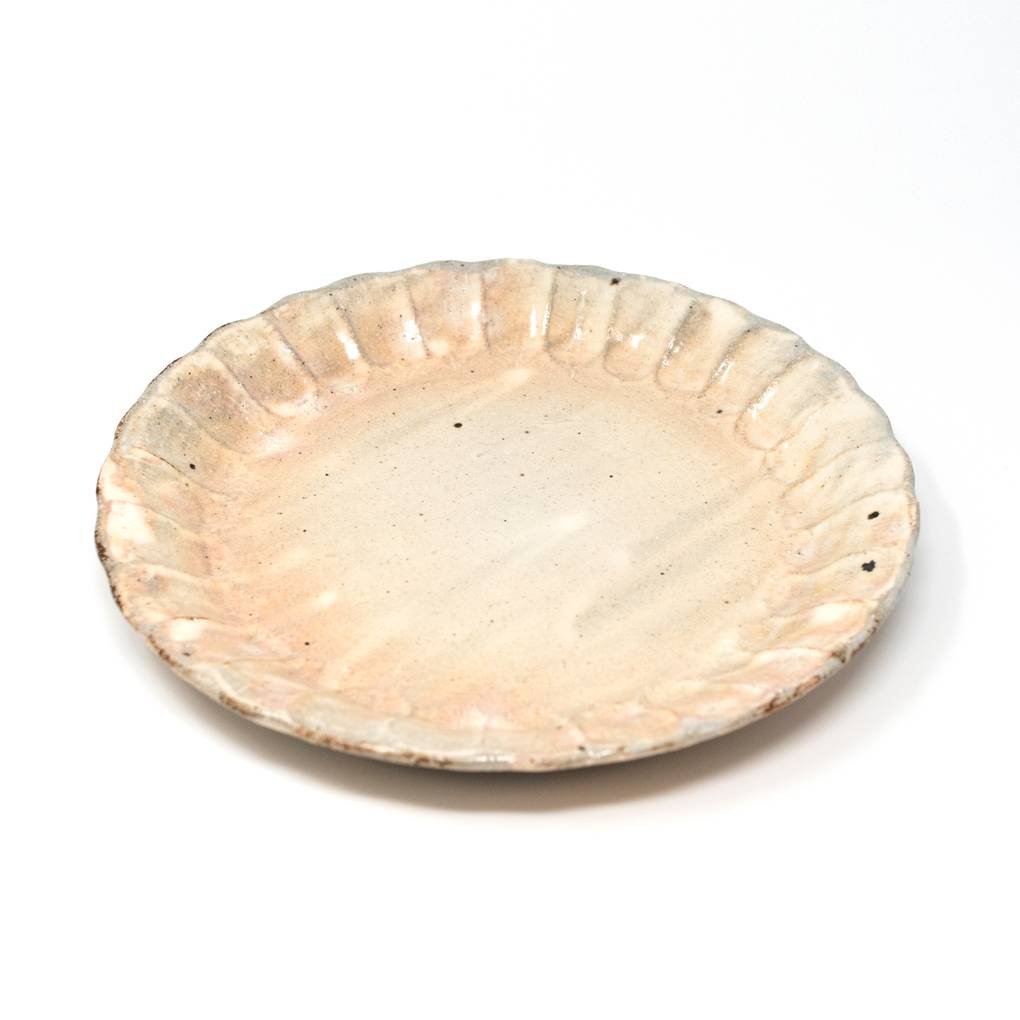 Image of Flower Plate Kohiki Style Large