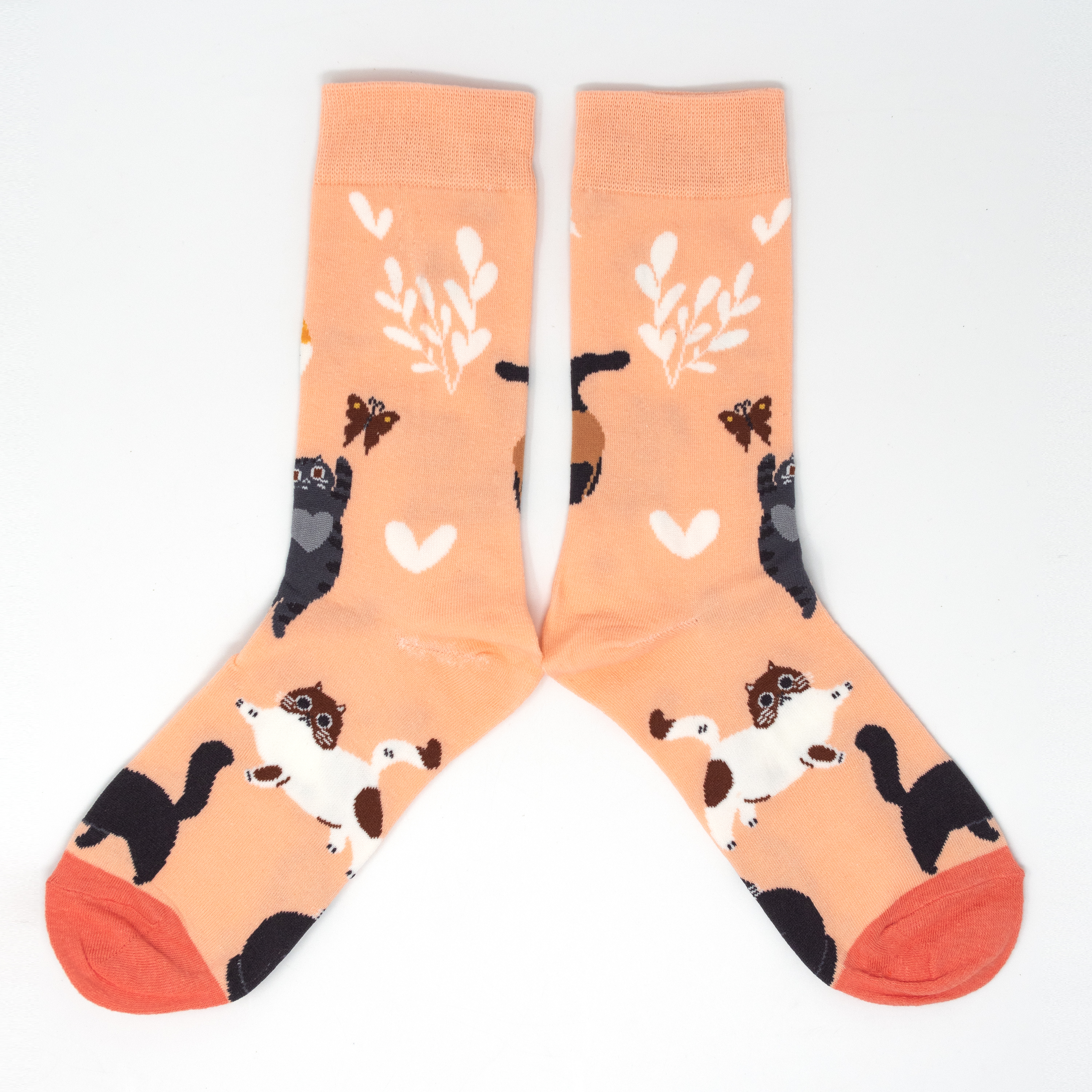 Image of Psychedelic Kitty Socks