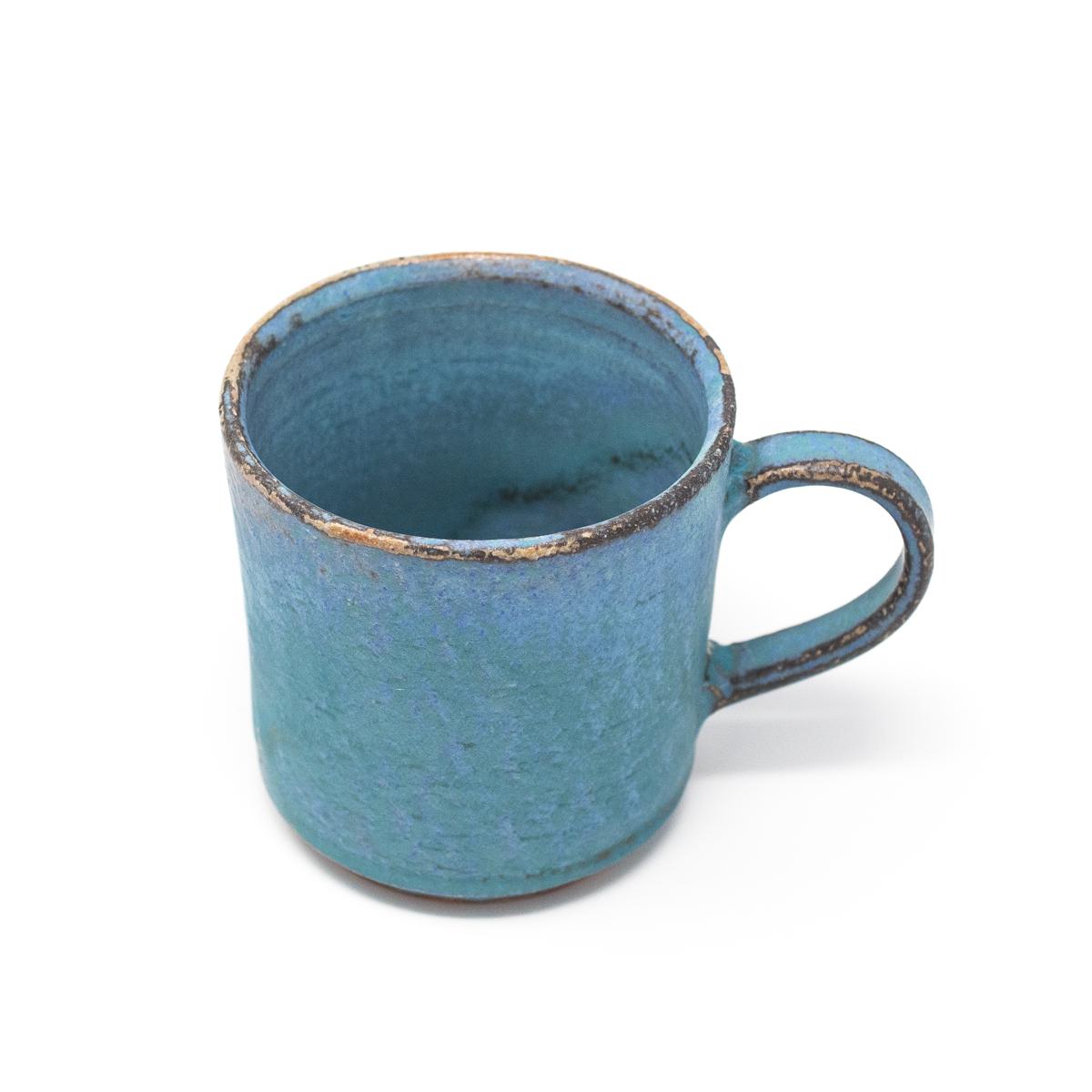 aya mug antique blue top angle