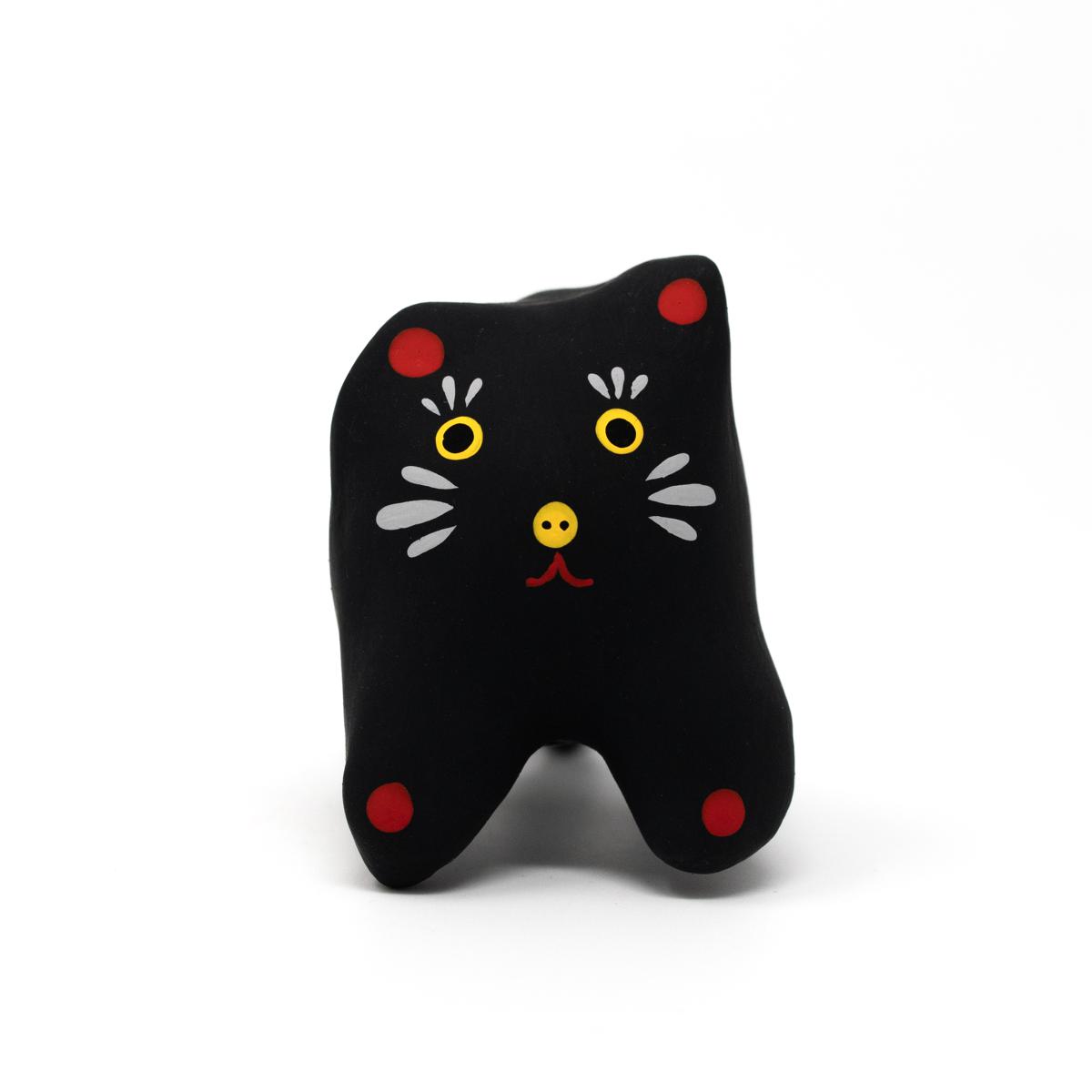 good job black female cat front