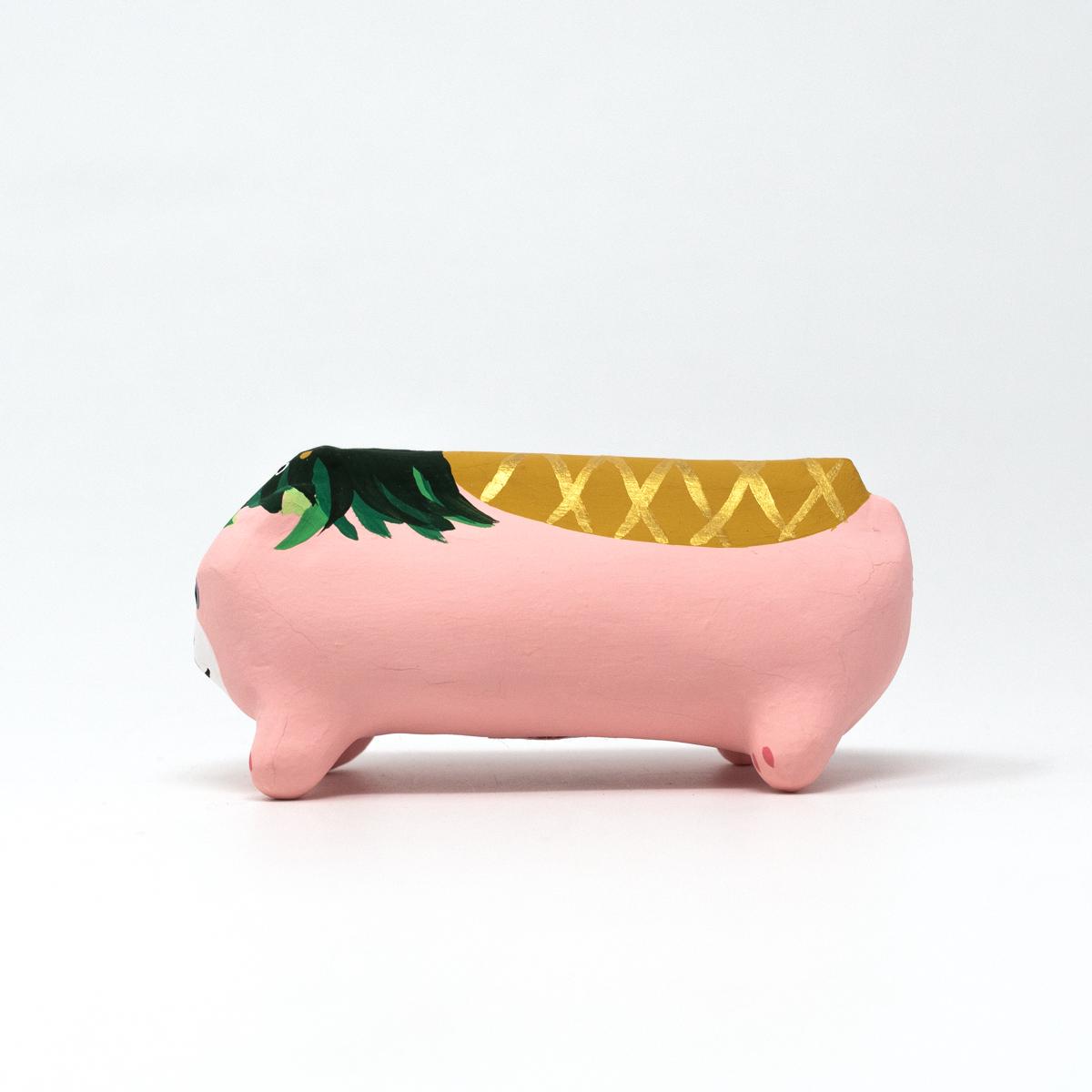 good job pineapple pink side