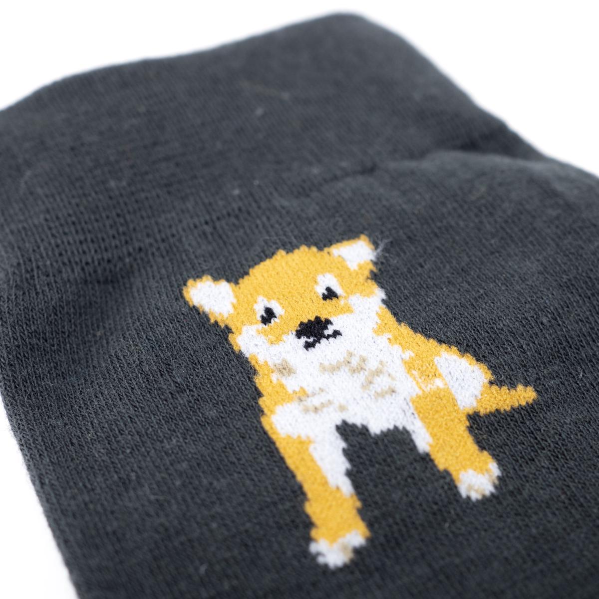 black dog socks angle