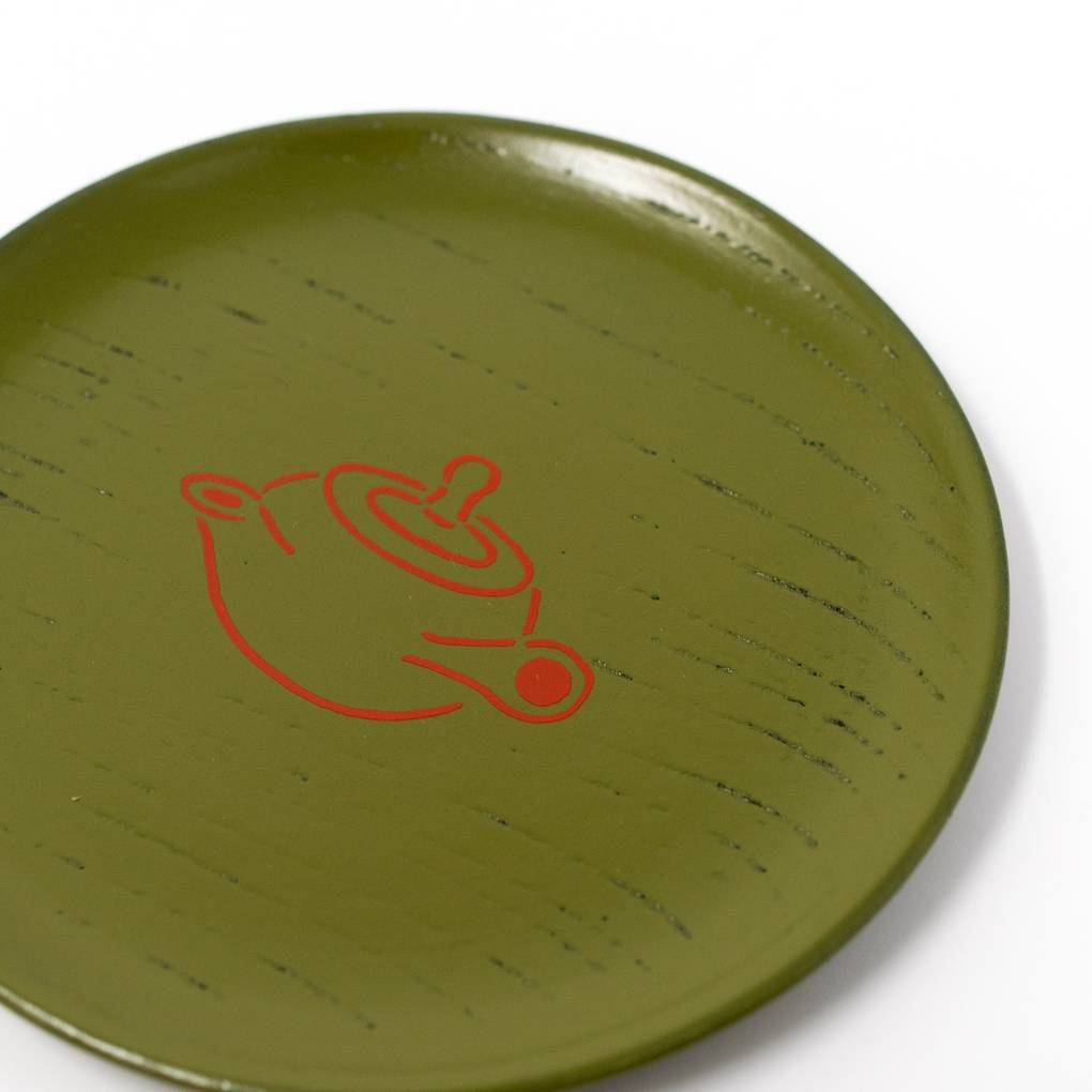 Image of Japanese Lacquerware Plate