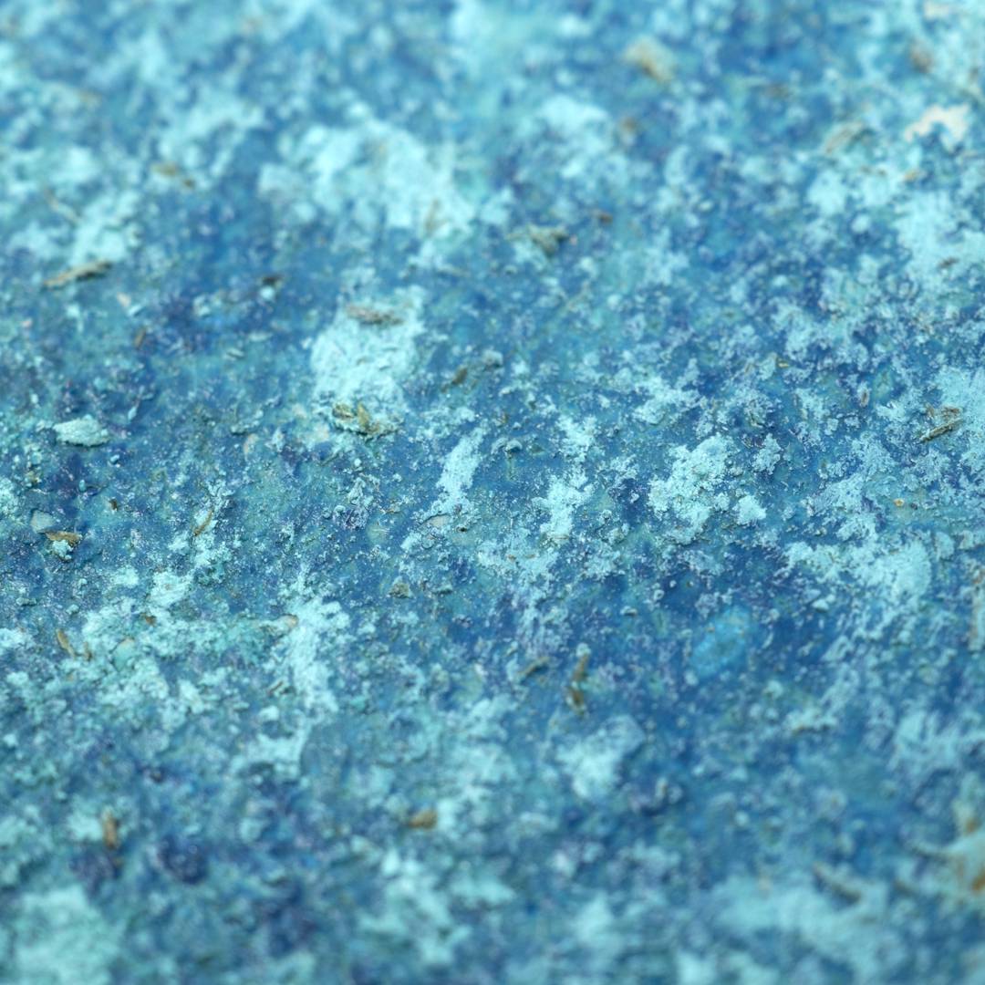 incense holder blue texture
