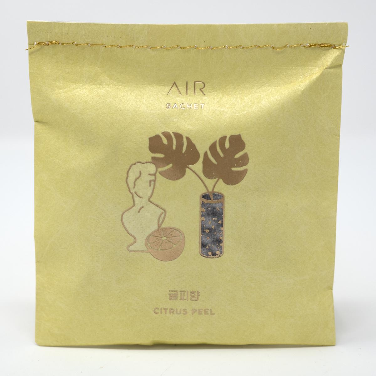 citrus peel sachet front