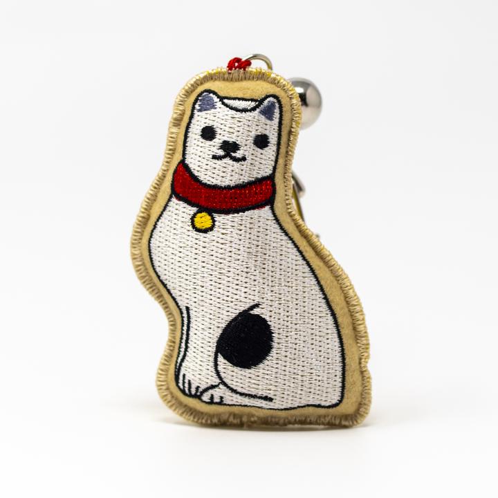 kyototo cat keyring front