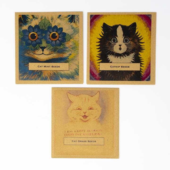 own brand cat seeds grid