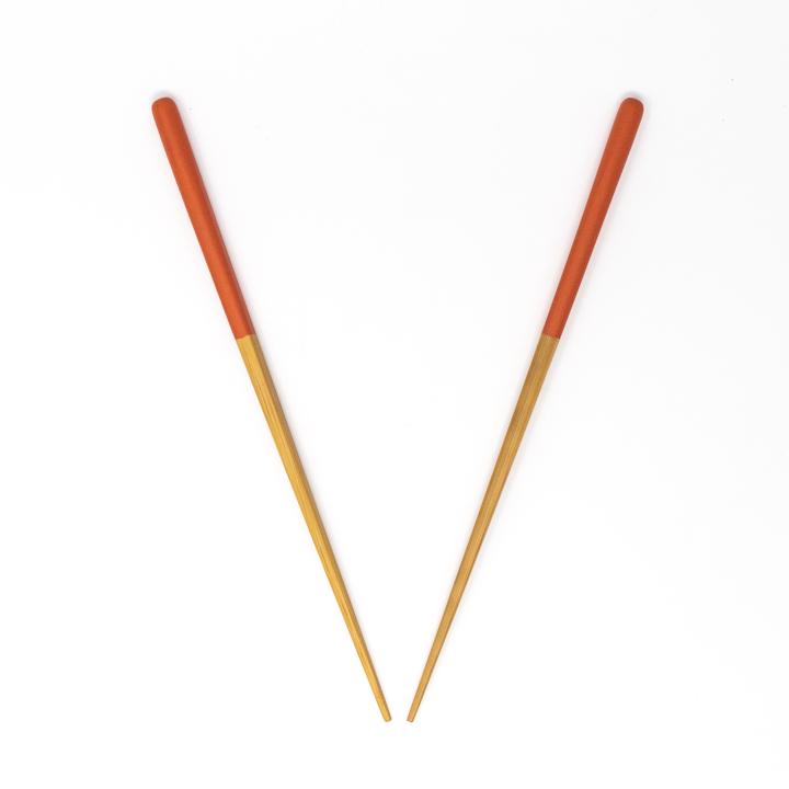 morihata chopsticks orange top flat