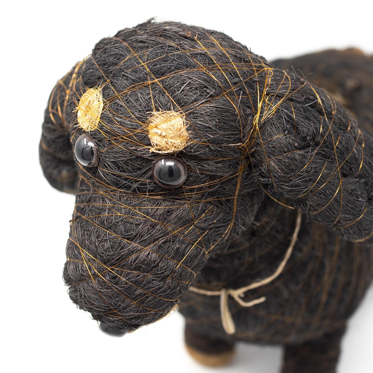 lihka black dog face