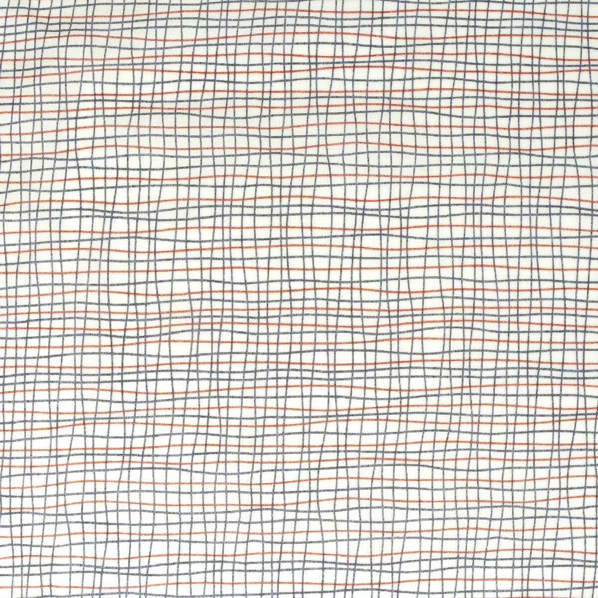 kiriko grid pattern cloth top