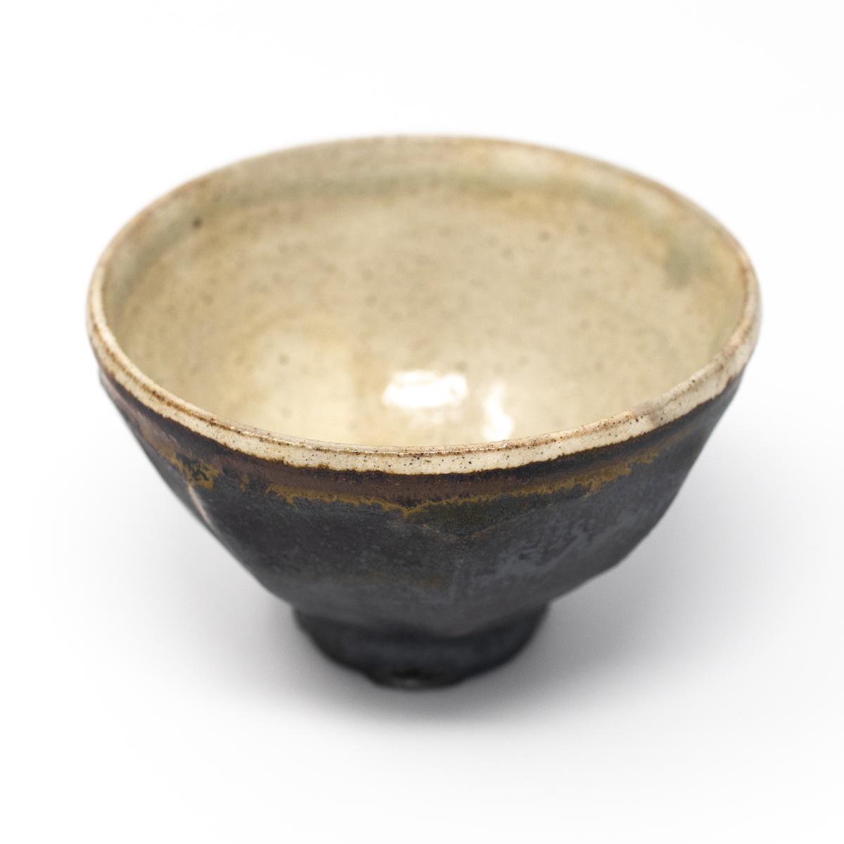 mashiko small brown side bowl side angle