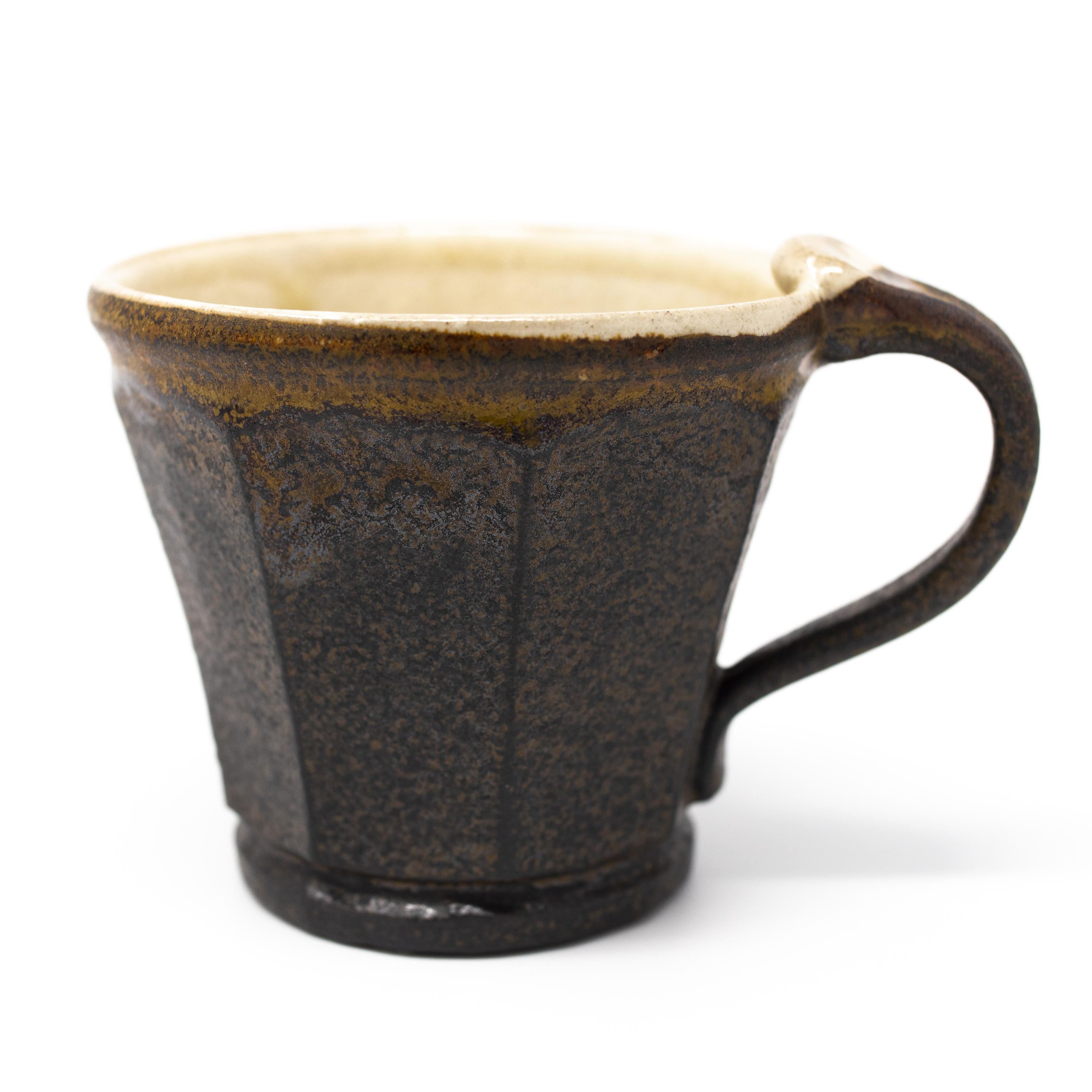 Image of Iron Black Faceted Mug