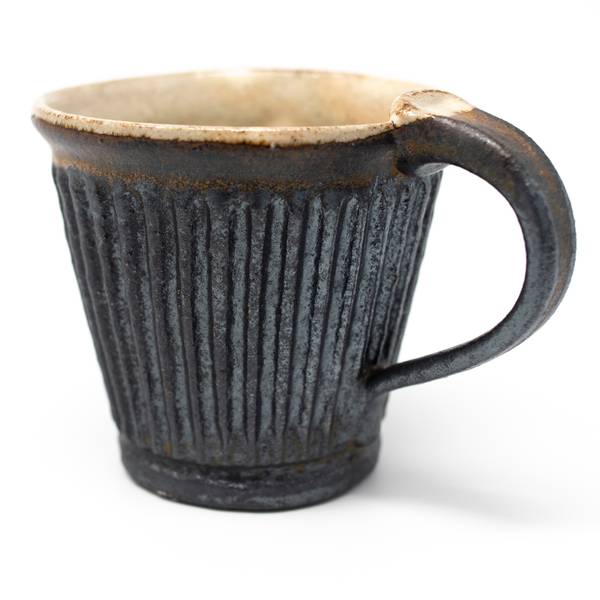 Image of Iron Black Shinogi Mug