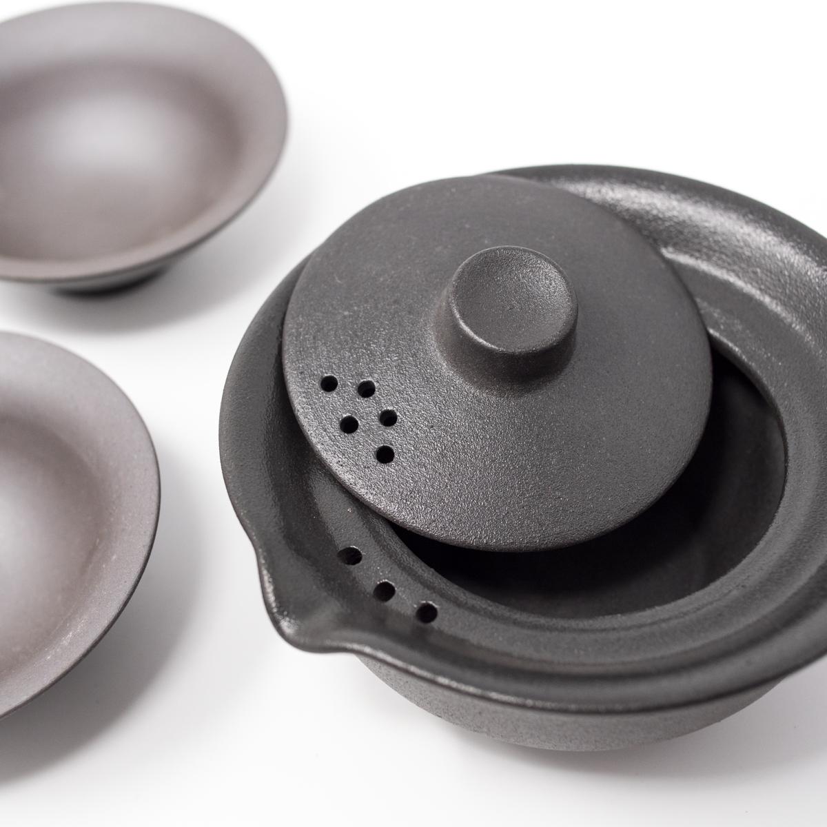 be oom tea set cups dark all