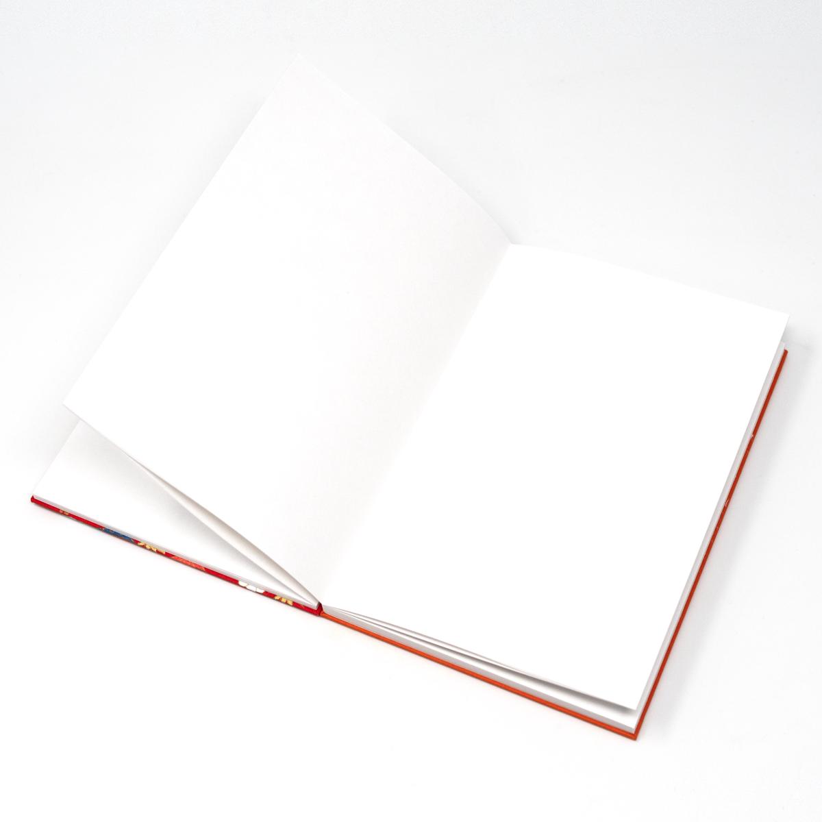 matsu chiyogami notebook open
